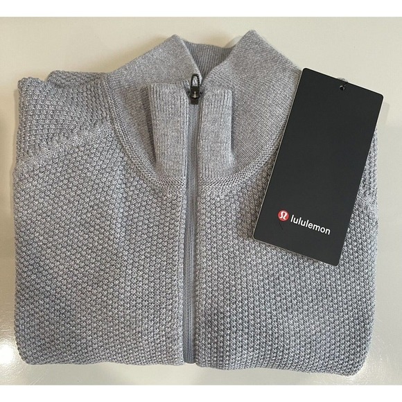 Lululemon Textured Knit Half-Zip Sweater - Picture 5 of 7